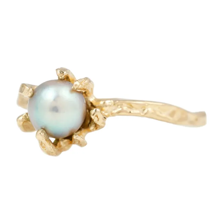 Rings Lauren Wolf Jewelry Stingray Akoya Pearl Ring