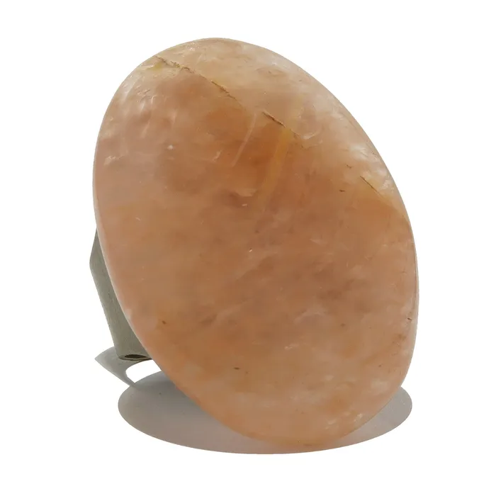 Rings Red Aventurine Ring Big Power Stone Bronze Adjustable Satin Crystals