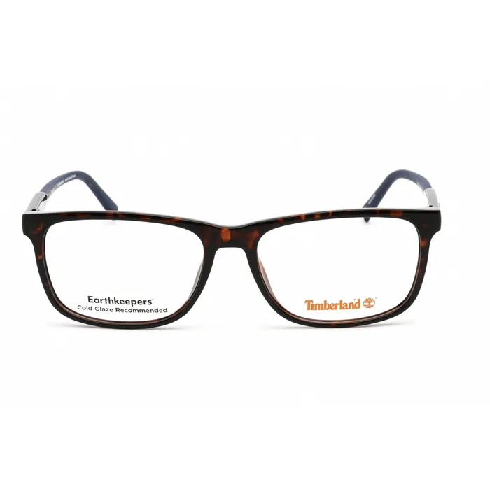 Timberland Rings Timberland Mens Eyeglasses Dark Havana Rectangular FullRim Frame TB1722 052