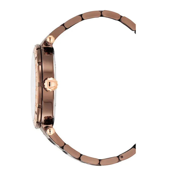 Aigner Bracelets Aigner Vigevano Gents Brown Pattner Dial Brown With Rose Gold Stainless Steel watch