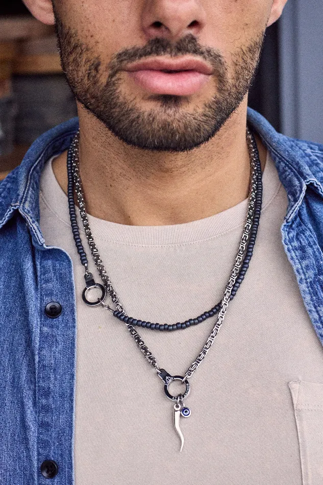 Air and Anchor Necklaces Liberty Chain Cuff Keeper Necklace