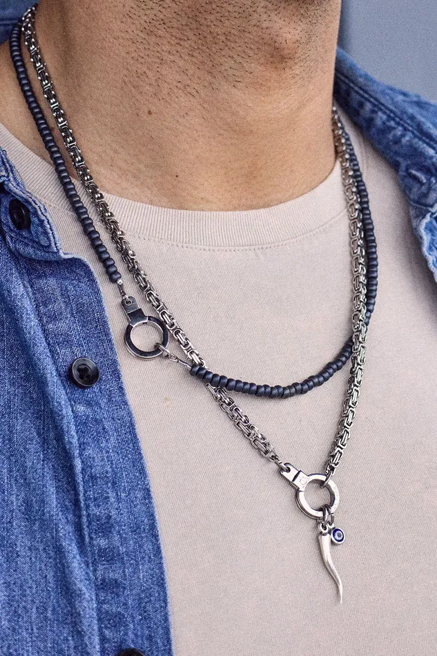 Air and Anchor Necklaces Liberty Chain Cuff Keeper Necklace
