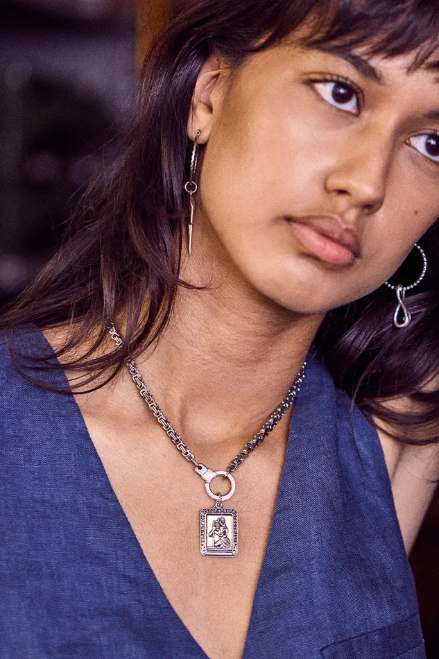 Air and Anchor Necklaces Liberty Chain Cuff Keeper Necklace