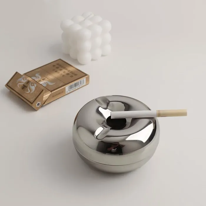 Bracelets Dropshipped via Social Commerce Network Sliver Martini Stainless Steel Ashtray