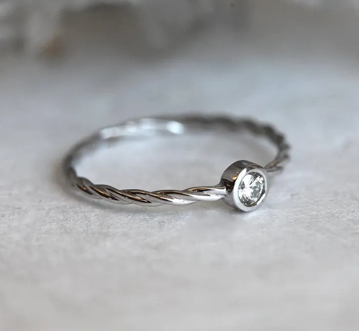 capucinne Rings Tilda Diamond Ring