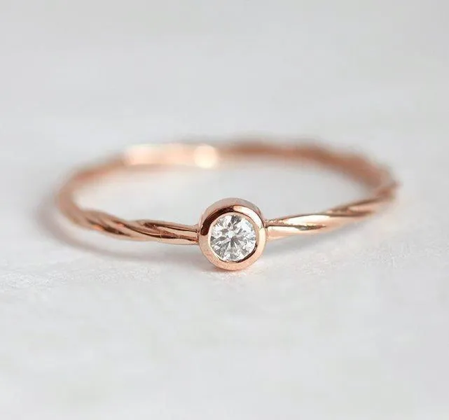 capucinne Rings Tilda Diamond Ring