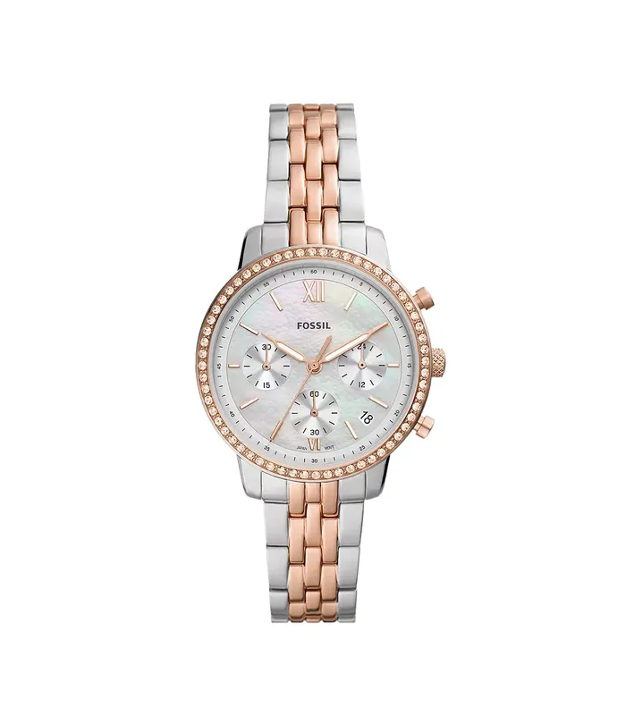 Fossil Neutra Chronograph TwoTone Stainless Steel Watch Fossil Bracelets