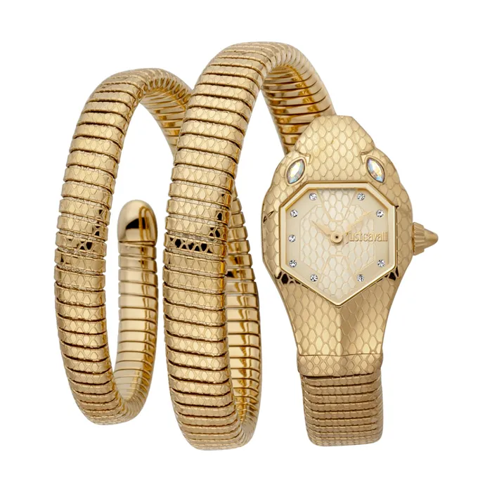 Just Cavalli Just Cavalli Women Watch Gold Color Case Champagne Dial Gold Color Stainless Steel Metal Bracelet Bracelets Just Cavalli Just Cavalli Women Watch Gold Color Case Champagne Dial Gold Color Stainless Steel Metal Bracelet Bracelets