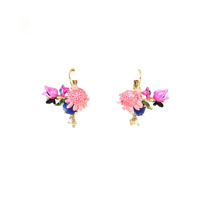 Les Nereides Les Nereides Hiver A Giverny Sleeper Earrings Earrings