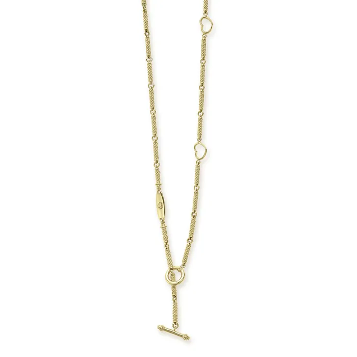 Necklaces LAGOS Signature Caviar 18K Gold Superfine Caviar Link Necklace Necklaces LAGOS Signature Caviar 18K Gold Superfine Caviar Link Necklace