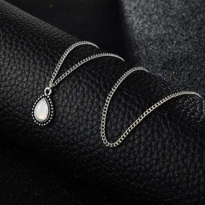 Necklaces WickedAF Double Layered Water Drop Necklace