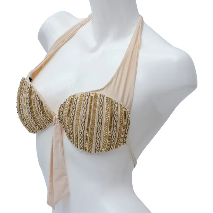 PreStyled Sets Twinset Twinset Bikini Bra Gold 32C PreStyled Sets Twinset Twinset Bikini Bra Gold 32C