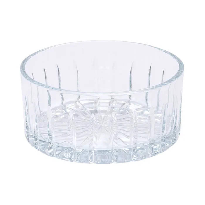 Select Home Rings Select Home Silver Olive Splayed Cut Glass Case