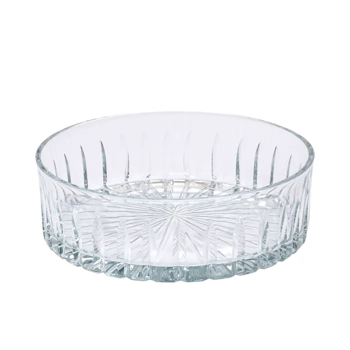 Select Home Rings Select Home Silver Olive Splayed Cut Glass Case