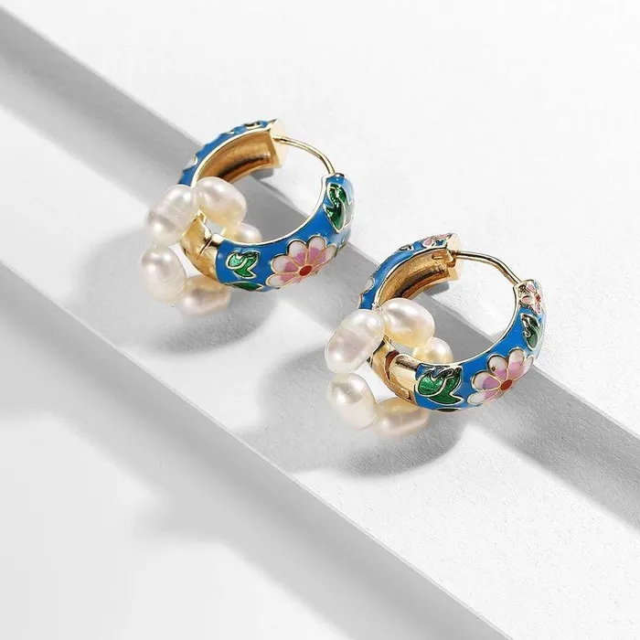 wickedafstore Earrings Round Style Earrings