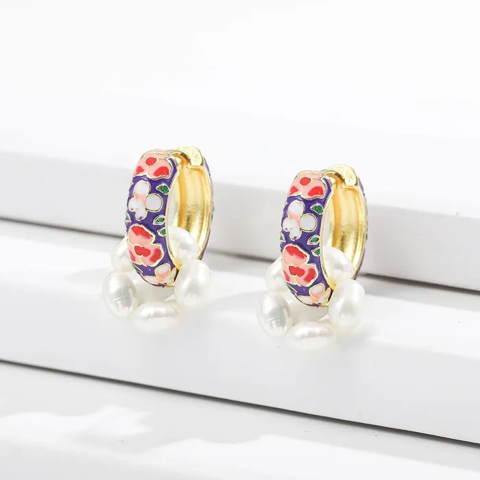 wickedafstore Earrings Round Style Earrings