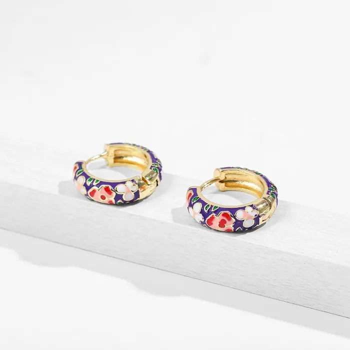 wickedafstore Earrings Round Style Earrings