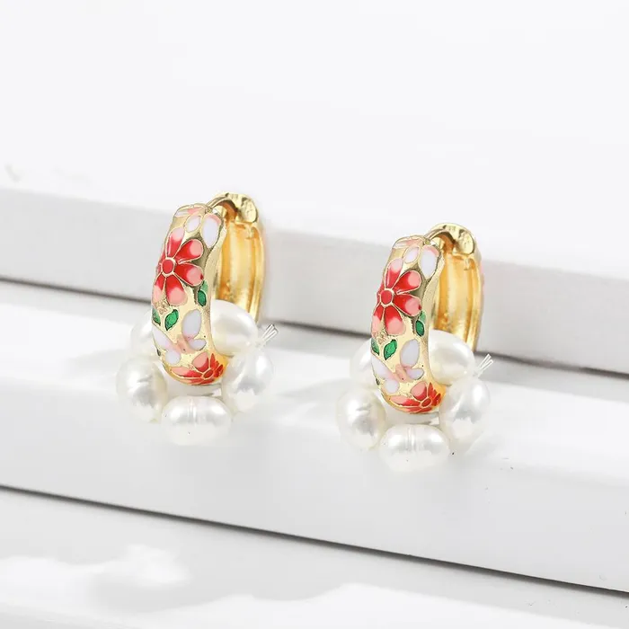 wickedafstore Earrings Round Style Earrings