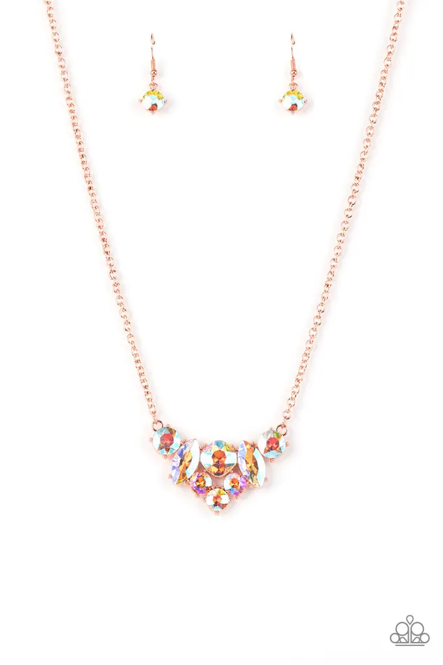 All Eyes On U Jewelry Paparazzi Accessories Necklaces Lavishly Loaded Copper Paparazzi Necklace All Eyes On U Jewelry Paparazzi Accessories Necklaces Lavishly Loaded Copper Paparazzi Necklace