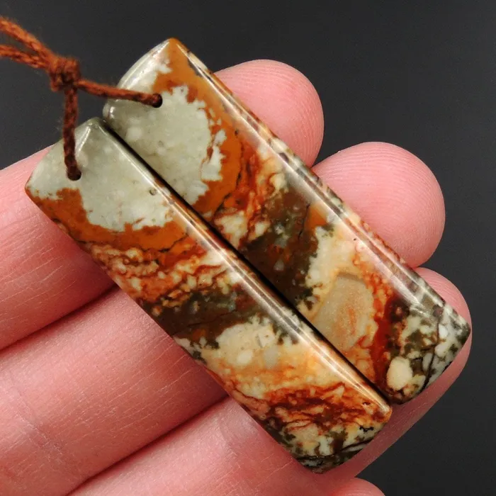 Earrings Intrinsic Trading Drilled Natural Owyhee Picture Jasper Earring Pair Gemstone Drilled Cabochon Cab Pair Rectangle Matched Earring Bead Pair From Oregon E3368 Earrings Intrinsic Trading Drilled Natural Owyhee Picture Jasper Earring Pair Gemstone Drilled Cabochon Cab Pair Rectangle Matched Earring Bead Pair From Oregon E3368