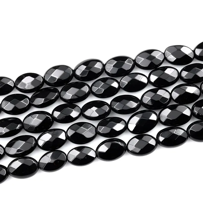 Faceted Natural Black Onyx Oval Beads 12x8mm 14x10mm Good For Earrings Natural Black Gemstones 155 Strand Intrinsic Trading Earrings Faceted Natural Black Onyx Oval Beads 12x8mm 14x10mm Good For Earrings Natural Black Gemstones 155 Strand Intrinsic Trading Earrings