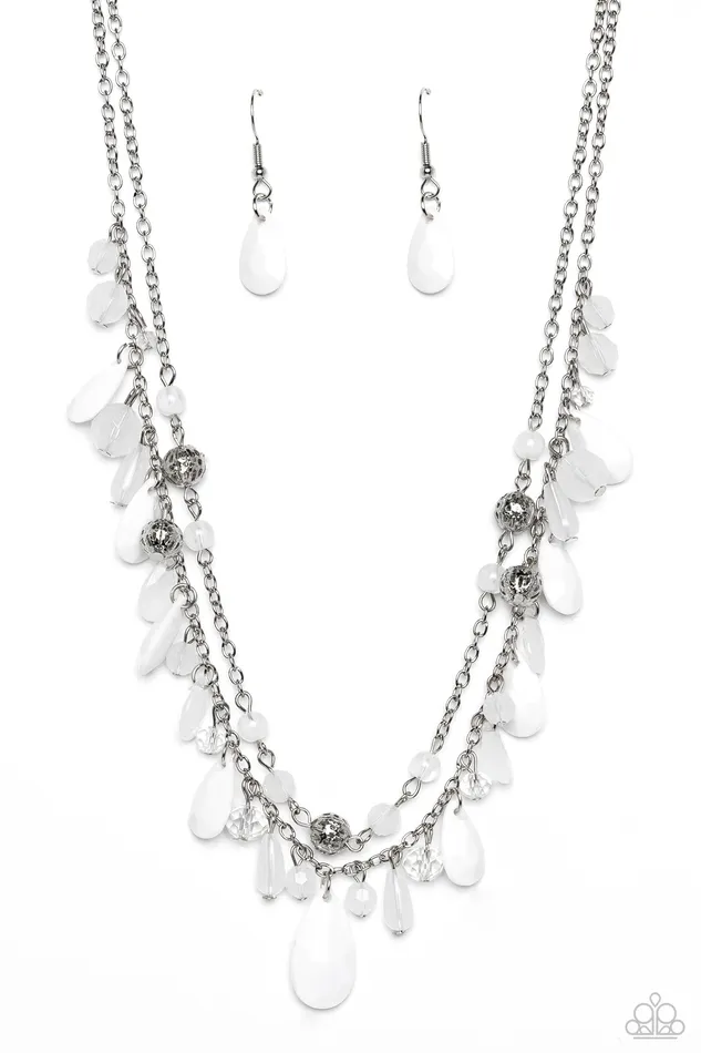 Flirty Flood White Paparazzi Necklace All Eyes On U Jewelry Paparazzi Accessories Necklaces Flirty Flood White Paparazzi Necklace All Eyes On U Jewelry Paparazzi Accessories Necklaces