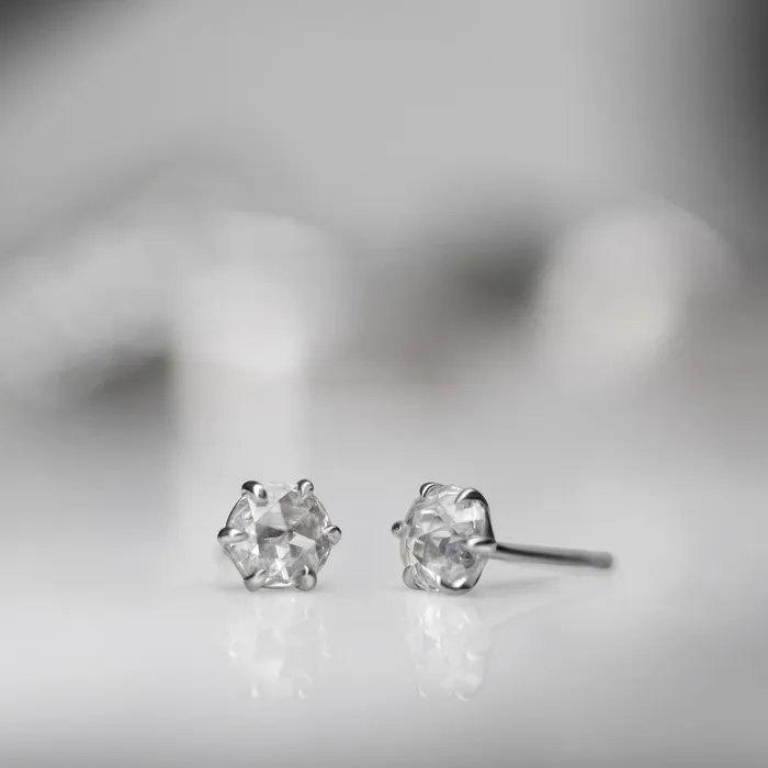 ILA Earrings Kyndall Stud in Diamonds