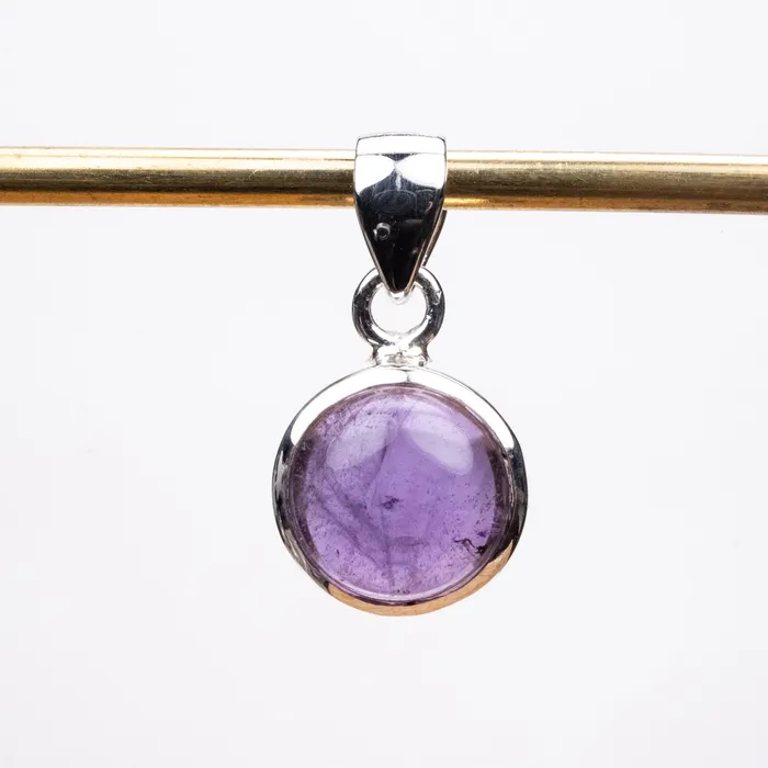 InnerVision Crystals Amethyst Pendant 267 g 21x11mm 925 Silver Necklaces