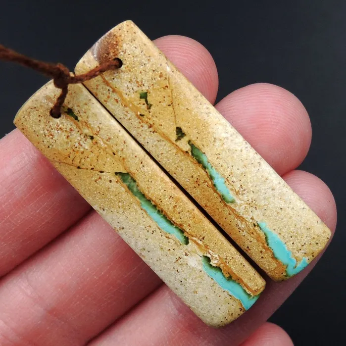Intrinsic Trading Earrings Natural Turquoise From Royston Nevada Cabochon Cab Pair Drilled Matched Earrings Bead Pair E3272 Intrinsic Trading Earrings Natural Turquoise From Royston Nevada Cabochon Cab Pair Drilled Matched Earrings Bead Pair E3272
