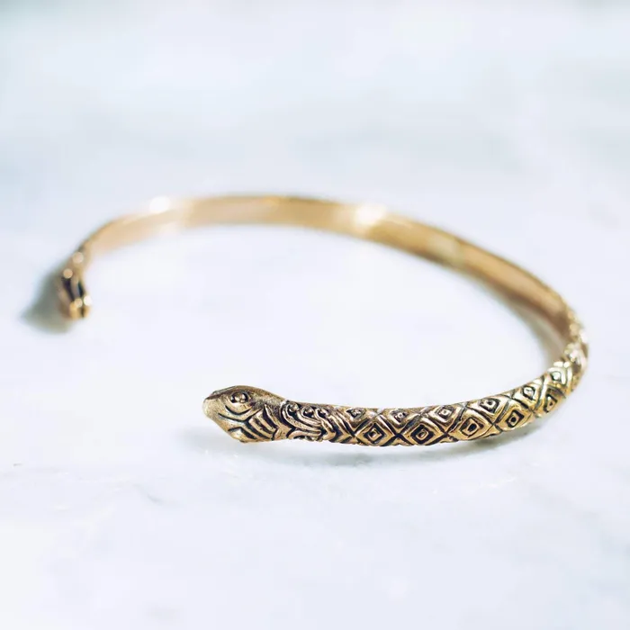 Jess Zabala Jewelry ATHENA BRACELET 24K GOLD PLATED Bracelets