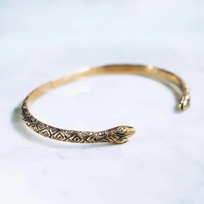 Jess Zabala Jewelry ATHENA BRACELET 24K GOLD PLATED Bracelets
