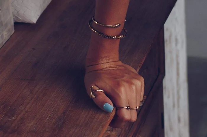 Jess Zabala Jewelry ATHENA BRACELET 24K GOLD PLATED Bracelets