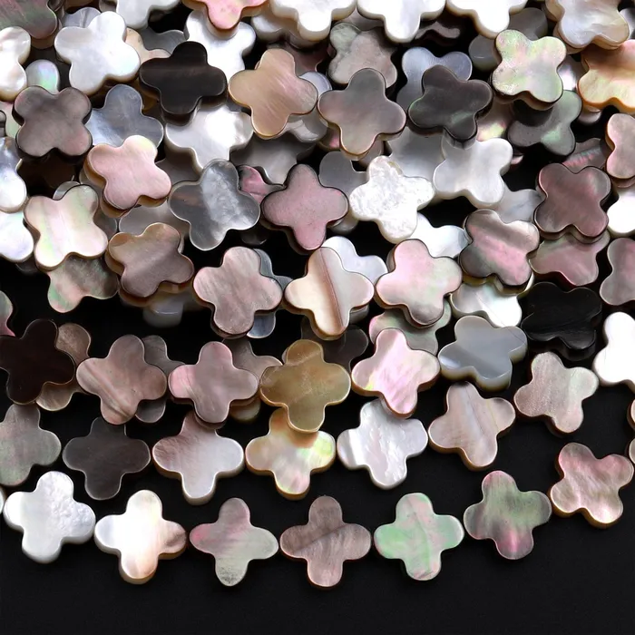 Necklaces Intrinsic Trading AAA Iridescent 4 Leaf Clover Hand Carved Natural Gold Brown Mother of Pearl 6mm 8mm 10mm Beads 155 Strand Necklaces Intrinsic Trading AAA Iridescent 4 Leaf Clover Hand Carved Natural Gold Brown Mother of Pearl 6mm 8mm 10mm Beads 155 Strand