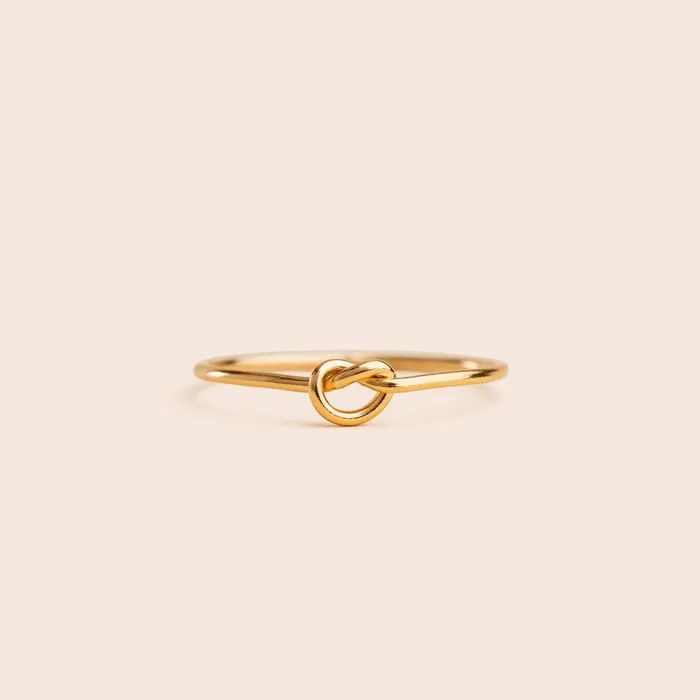 Rings Gemlet Love Knot Ring