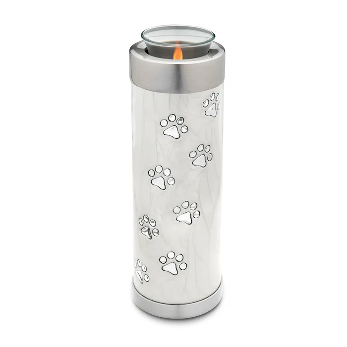 Tealight Pet Pearl Tall Urn LoveUrns Pets Earrings Tealight Pet Pearl Tall Urn LoveUrns Pets Earrings