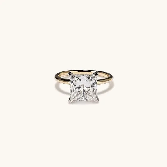 385 Princess Lab Diamond Engagement Ring Happy Jewelers Rings
