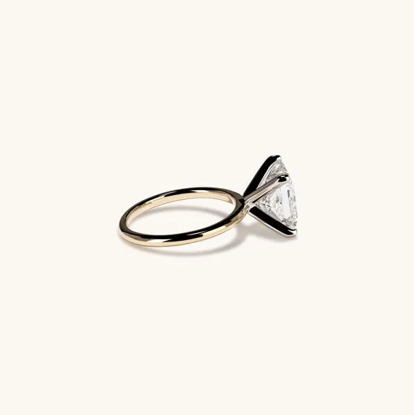 385 Princess Lab Diamond Engagement Ring Happy Jewelers Rings