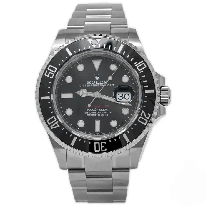 Bracelets Rolex Mens SeaDweller 50Th Anniversary Stainless Steel Black Dot Dial Watch Reference 126600 Happy Jewelers Bracelets Rolex Mens SeaDweller 50Th Anniversary Stainless Steel Black Dot Dial Watch Reference 126600 Happy Jewelers
