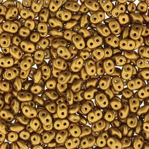 DU050003001740 Czech Glass SuperDuo Beads 25 x 5mm Crystal Bronze Gold 25 Grams Matubo PreStyled Sets DU050003001740 Czech Glass SuperDuo Beads 25 x 5mm Crystal Bronze Gold 25 Grams Matubo PreStyled Sets