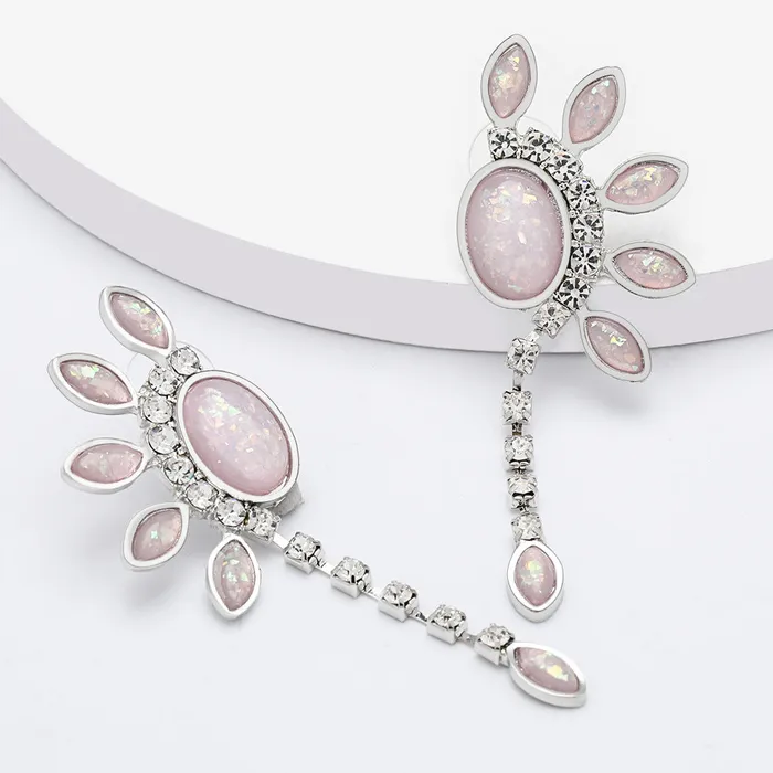 Earrings Pastel Crystals Dangle Earrings Refined by AnnaKaci Earrings Pastel Crystals Dangle Earrings Refined by AnnaKaci