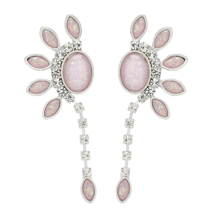 Earrings Pastel Crystals Dangle Earrings Refined by AnnaKaci Earrings Pastel Crystals Dangle Earrings Refined by AnnaKaci