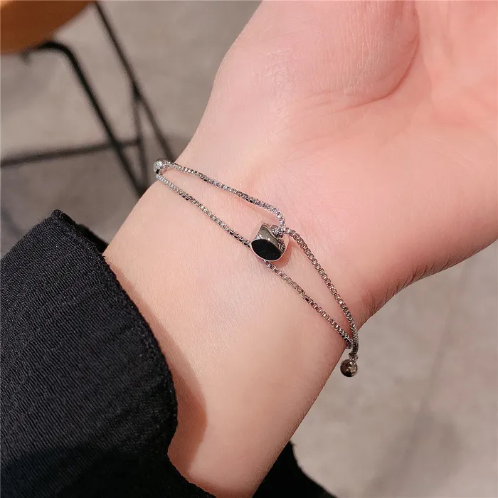 Elegant Silver Crystal Bracelet Refined by AnnaKaci Bracelets Elegant Silver Crystal Bracelet Refined by AnnaKaci Bracelets