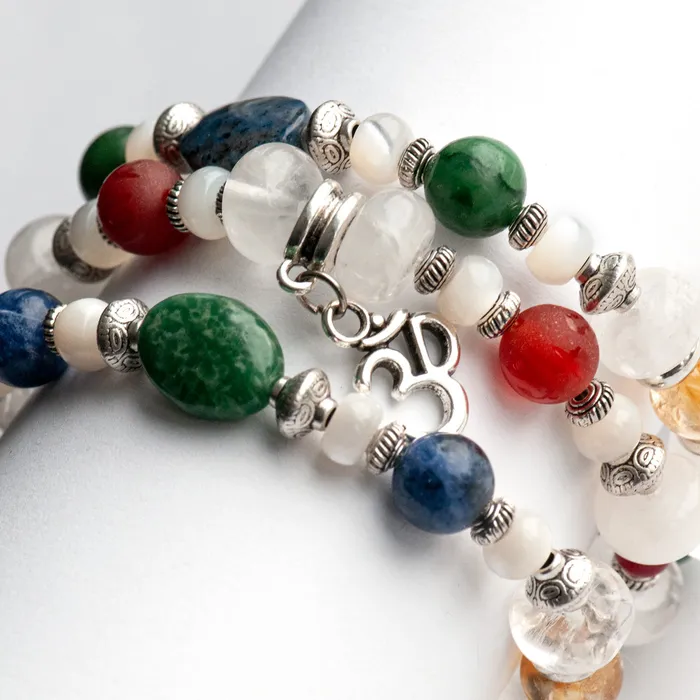 Fierce Lynx Designs Bracelets Voyage to Tibet Gemstone Bracelet Set