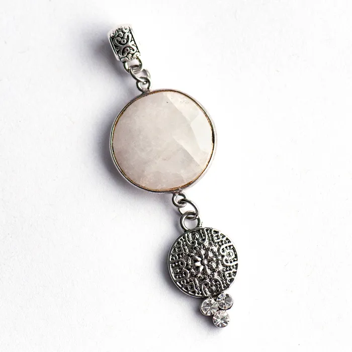 Fierce Lynx Designs Necklaces Luxe Lunar Lynx Moonstone Pendant with Customizable Chain