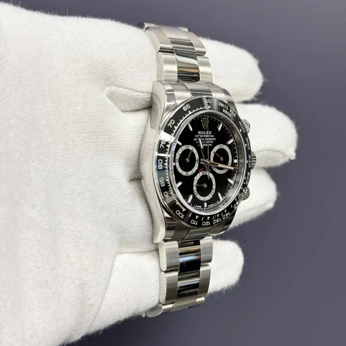 Happy Jewelers Rolex Daytona 40mm Black Dial Watch Ref 126500LN Watches Happy Jewelers Rolex Daytona 40mm Black Dial Watch Ref 126500LN Watches