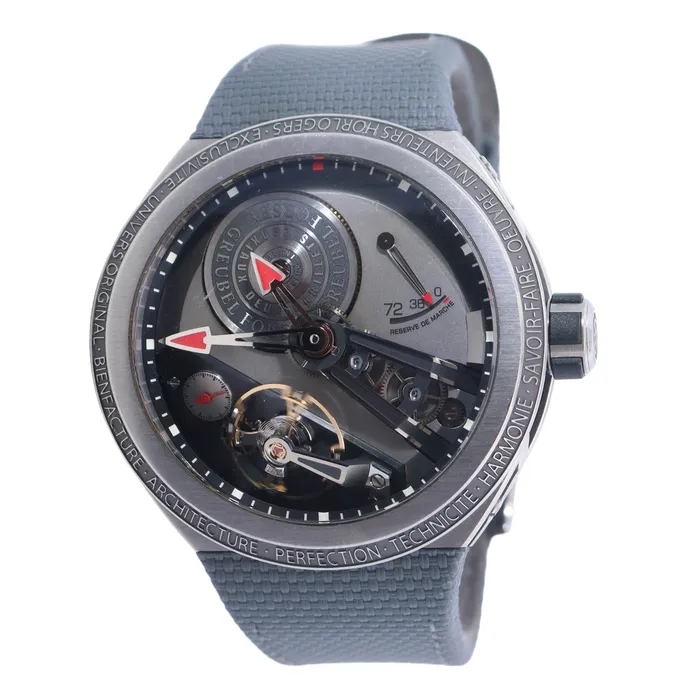 Happy Jewelers Watches Greubel Forsey Balancier S Titanium 445mm Grey Dot Dial Watch Reference 05082 Happy Jewelers Watches Greubel Forsey Balancier S Titanium 445mm Grey Dot Dial Watch Reference 05082