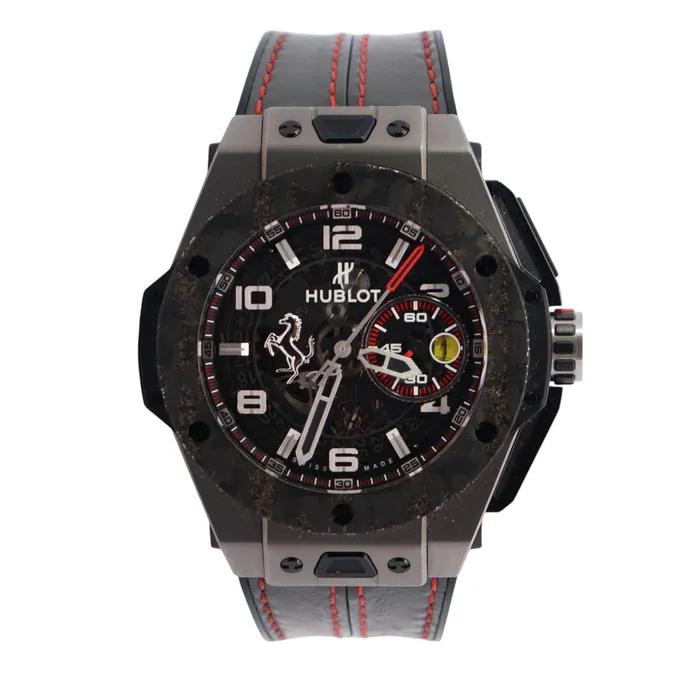 Hublot Big Bang 45mm Openwork Dial Watch Ref 401NJ0123VR Happy Jewelers Watches Hublot Big Bang 45mm Openwork Dial Watch Ref 401NJ0123VR Happy Jewelers Watches