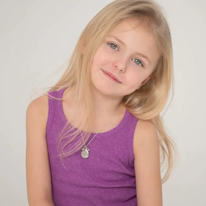 Kids Locket Necklaces Religious Communion Kids Childrens Girls Pear PendantNecklace With Charms Sterling Silver Necklaces