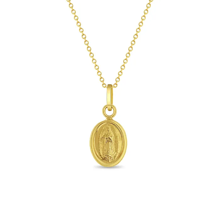 Kids Necklaces Pendants Necklaces 14k Gold Our Lady of Guadalupe Kids Childrens Girls PendantNecklace Kids Necklaces Pendants Necklaces 14k Gold Our Lady of Guadalupe Kids Childrens Girls PendantNecklace