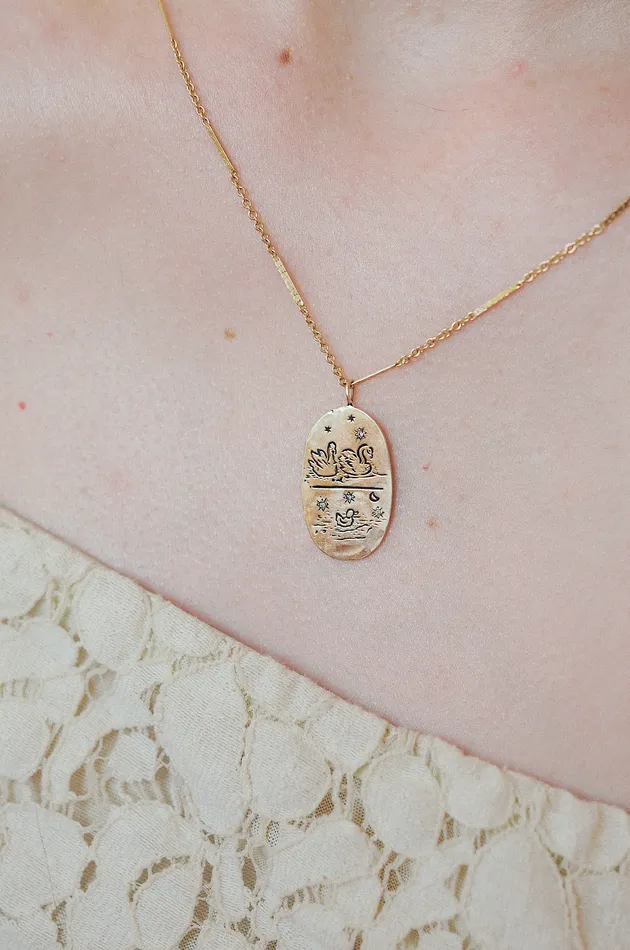 Necklaces Sofia Zakia Cygnus Necklace
